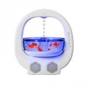 反重力加湿器家用卧室空气补水水滴倒流多功能蓝牙音箱加湿器