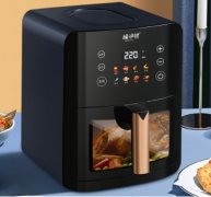 可视空气炸锅Air fryer 5L大容量家用多功能电炸锅电